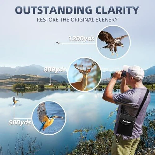 Alt view image 4 of 7 - 12x60 Powerful Monocular for Adults High Powered, 2026 New Version, Smartphone Adapter Tripod Plus Portable Bag, Larger Vision Monoculars with BAK4 Prism & FMC Lens, for Bird Watching Hiking