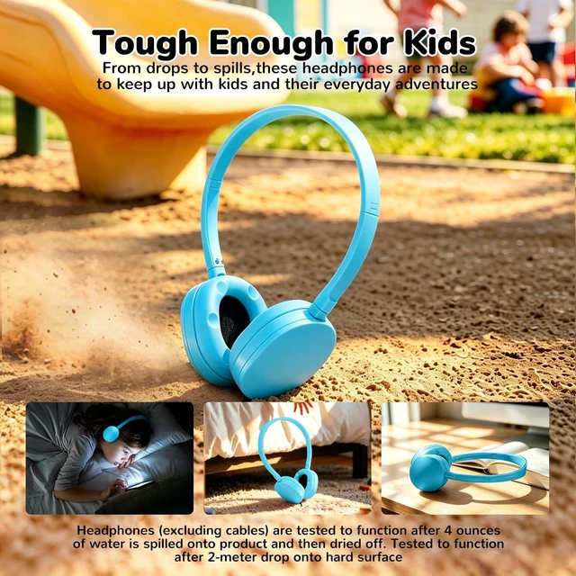 Alt view image 6 of 7 - Kids Headphones Bulk 100 Pack for Classroom School Students Teens Children Gift and Adult, Wholesale Wired Adjustable Headphones for Classroom Earphones(Multi Color)