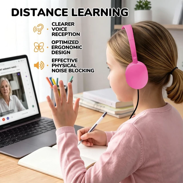 Alt view image 5 of 7 - Kids Headphones Bulk 100 Pack for Classroom School Students Teens Children Gift and Adult, Wholesale Wired Adjustable Headphones for Classroom Earphones(Multi Color)