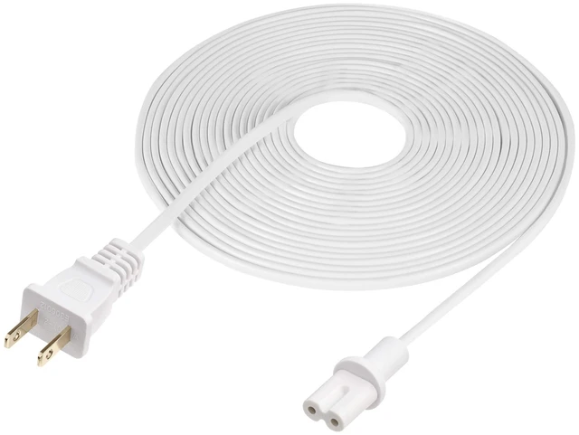 Main image of 20-Foot Power Cord Compatible with Sonos Five, Sonos Play 5, Sonos Beam, Sonos Ray, Sonos Arc, Arc Ultra, Sonos Amp, Sonos Playbase, Sonos Sub Gen 3 and Sonos Sub Mini - White