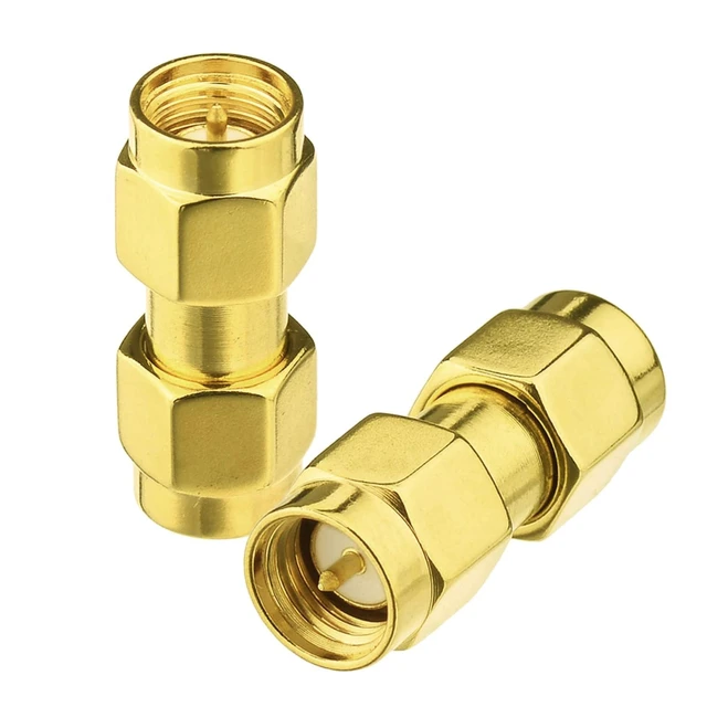 Alt view image 5 of 7 - SMA Male to SMA Female Bulkhead RF Coaxial Cable RG8X Cable 15ft + 3pcs RF Coax SMA Adapter Kit for SDR Antenna Ham Radio,3G 4G LTE Antenna,ADS-B,GPS etc