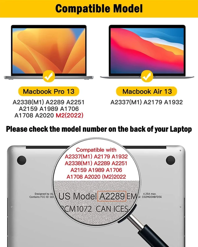 Alt view image 7 of 7 - 360° Privacy Screen Protector Compatible with MacBook Air 13 inch (2018, 2019, 2020, 2021, M1), Anti Peeping, Anti Glare and Scratch Resistant Laptop Privacy Screen Shield