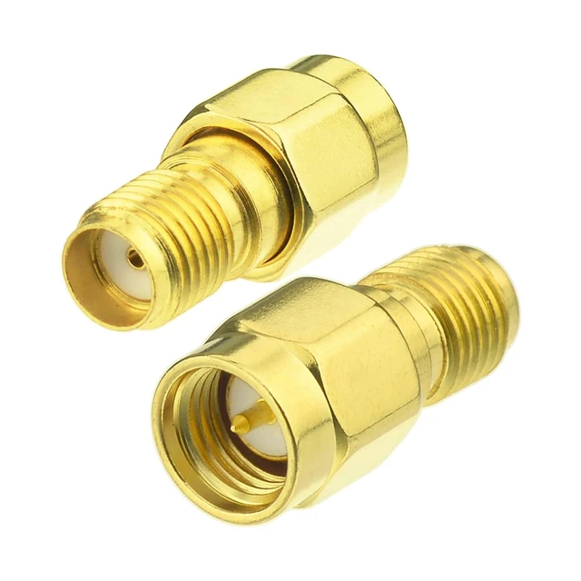 Alt view image 6 of 7 - SMA Male to SMA Female Bulkhead RF Coaxial Cable RG8X Cable 15ft + 3pcs RF Coax SMA Adapter Kit for SDR Antenna Ham Radio,3G 4G LTE Antenna,ADS-B,GPS etc