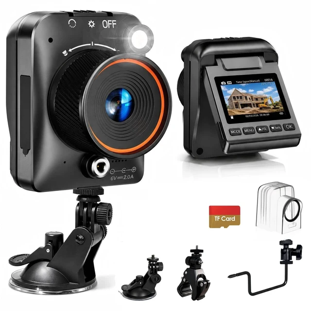 Main image of Time Lapse Camera WiFi 4K Timelapse Camera Construction Long Battery Life Timelapse Camera Outdoor Waterproof Case IP66,110°Wide Angle,Rechargeable for Record Outdoor Construction,Plant Growth 32GB