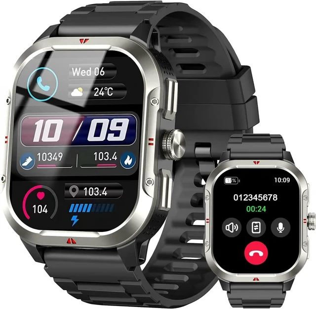 Main image of Smart Watch for Men (Answer/Make Calls), 2.06" GPS Fitness Smart Watch