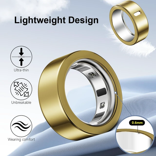 Alt view image 6 of 7 - 5 Pack Covers Compatible with Oura Ring 4/Oura Ring 3-Size 11 Anti-Scratch Protector TPU Case Accessories for Oura Ring Gen 4/Gen 3 Cover for Women Men, Support Charging with Cover on