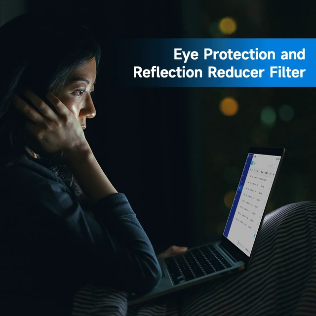 Alt view image 6 of 6 - 2-Pack Anti Glare Screen Protector Compatible with MacBook Pro 16 Inch 2019 Released with Touch ID & Touch Bar (A2141) - Anti-Glare/Anti Fingerprint Matte Laptop Screen Protector Guard