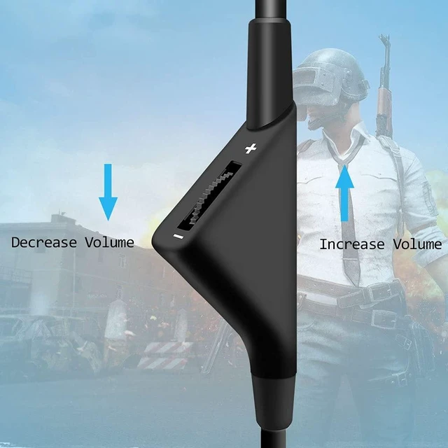 Alt view image 3 of 7 - 2M Volume Control TPE Cord for Astro A10 A40 Headsets Inline Volume Control, 2 Meter Long, TPE Cable, Compatible with Astro A10 A40 Headsets