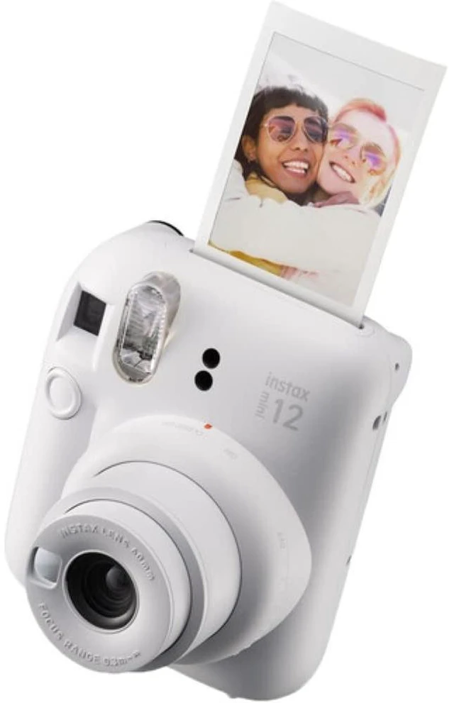 Alt view image 5 of 7 - INSTAX Mini 12 Instant Film Camera Clay White Bundled with INSTAX Mini Instant Film 40 Exposures + Instax Accessory Bundle + AA Batteries + Cleaning Cloth (10 Items)