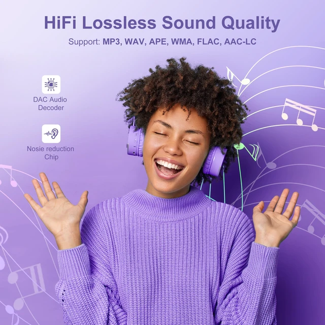 Alt view image 6 of 7 - 64GB MP3 Player with Bluetooth 5.3, 2.4-Inch Full Touch Screen, Portable Lossless Sound Music Player with HD Speaker, MP3 with FM Radio Recording e-Book, Record, Earphone Included-Purple