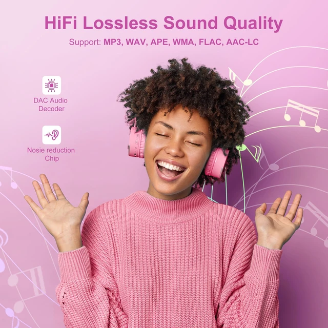 Alt view image 6 of 7 - 64GB MP3 Player with Bluetooth 5.3, 2.4-Inch Full Touch Screen, Portable Lossless Sound Music Player with HD Speaker, MP3 with FM Radio Recording e-Book, Record, Earphone Included-Pink