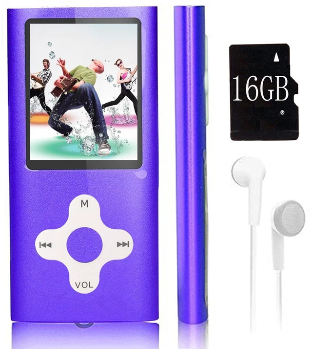 Main image of Mp3 Player,Music Player with a 16 GB Memory Card Portable Digital Music Player/Video/Voice Record/FM Radio/E-Book Reader/Photo Viewer/1.8 LCD (Pink)