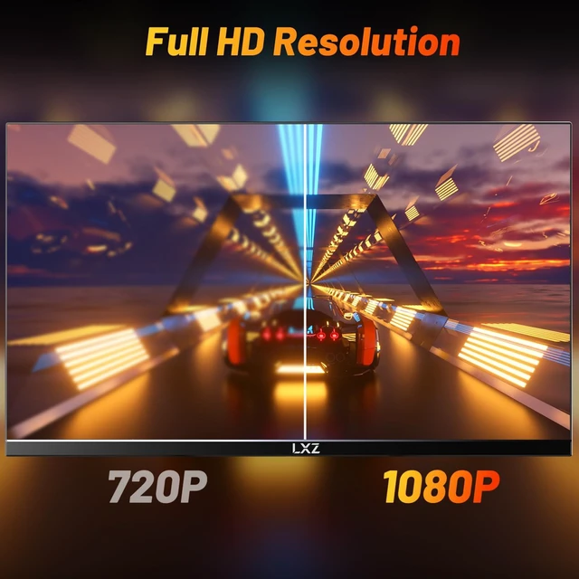 Alt view image 3 of 7 - 24.5 Inch 300Hz 240Hz Gaming Monitor, FHD 1920x1080 VA Panel 1ms Computer Monitor, HDR Mode, Adaptive sync, FreeSync Compatible DP x2, HDMI x2, Ultra Thin Triangle Base, VESA 75mm x 75mm