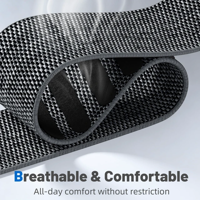 Alt view image 2 of 7 - Nylon Sport Band Compatible with Whoop 5.0 Bands One, Peak & Life MG Breathable Adjustable Waterproof Replacement Wristbands Straps for Whoop Band 5.0 Men Women