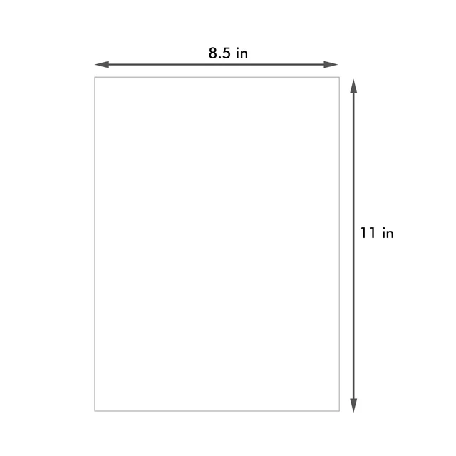 Alt view image 2 of 7 - 100 Pack Backing Boards, 8.5x11 Uncut White Mat Boards Acid-Free Backerboards for Art Prints, Ideal for Photos, Pictures, Prints, and Frames