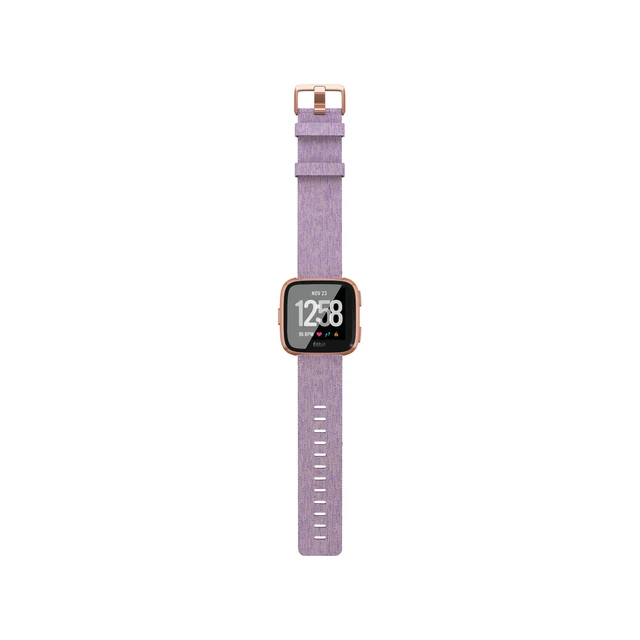 Alt view image 4 of 7 - Versa Special Edition Smart Watch, Lavender Woven, One Size (S & L Bands Included)