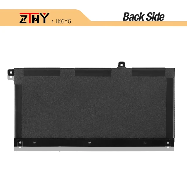 Alt view image 6 of 7 - JK6Y6 40Wh Laptop Battery Replacement for Dell Latitude 3410 3510 3120 3140 Vostro 5300 5401 5501 Inspiron 5300 5401 5408 5402 5509 5409 5508 5400 5406 7405 7300 7306 7500 2-in-1 Silver P32T P33T P97F