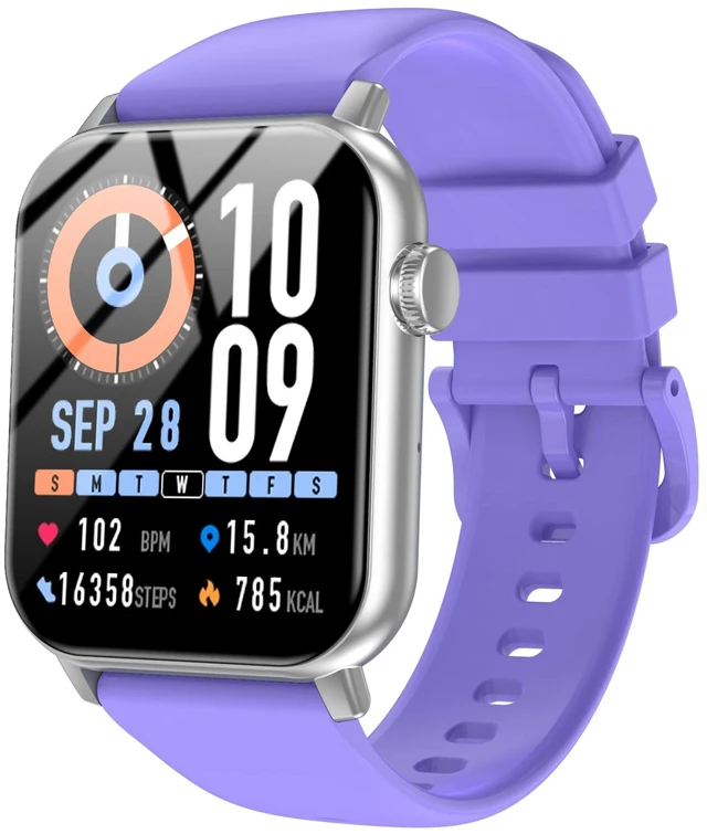 Main image of Smart Watches for Men Women with Bluetooth Calling, 1.83" HD Touchscreen Fitness Tracker, IP68 Waterproof, 120+ Sports Modes, Heart Rate & Sleep Monitor, Activity Tracker for iPhone Android (Purple)