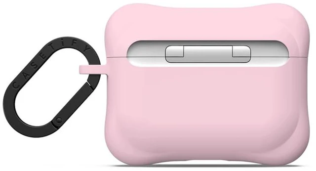 Alt view image 3 of 3 - Ripple Case for AirPods Pro 3 - Primrose Pink Soft Silicone Wirelss Charging Compatible Drop Protection