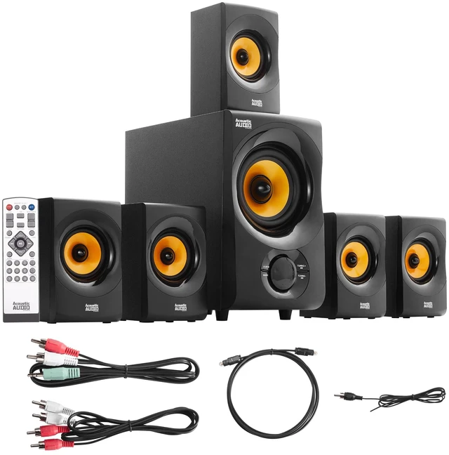 Main image of AA5170 Home Theater 5.1 Bluetooth Speaker System 700W with Powered Sub