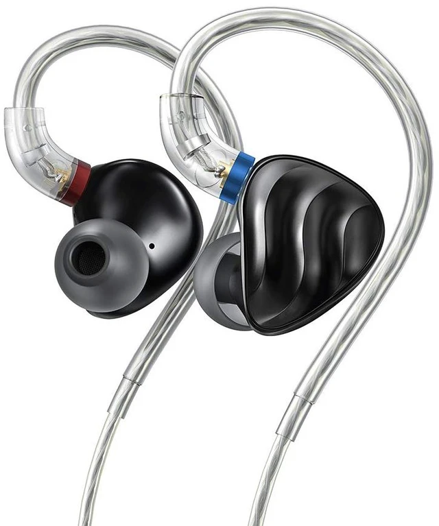 Alt view image 3 of 6 - FH3 HiFi Earphones 3 Drivers (1 Dynamic + 2 Knowles BA), in-Ear Earphones High Resolution, Bass Sound, High Fidelity for Smartphone/PC/Tablet
