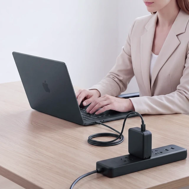 Alt view image 7 of 7 - 96W Charger for MacBook Pro MacBook Air 13 14 15 16 inch (2026-2019) M5 M4 M3 M2 M1, 96W USB C Charger Fast Charging Block Power Adapter with 6FT USB C Cable (Black)