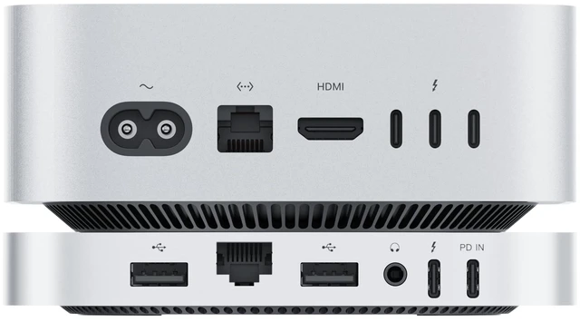 Main image of Mate Mini-B for Mac mini M4 Dock,80Gbps Aluminum Alloy Stand with M.2 PCle SSD Solt (up to 8TB), USB-C*1USB-A 3.0 * 22.5G LAN*1SD4.0 * 1Type-C(PD3.0)*1, Computer Peripheral Devices