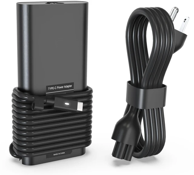 Main image of 130w USB C Laptop Charger Compatible with Dell XPS 15 17 9530 9700 9710 9720 9730 9575 9500 9510 9520,Precision 5550 5560 5530 5570 5750 5470 5480 5760 3550 2in1,Latitude,Type C Fast Charger