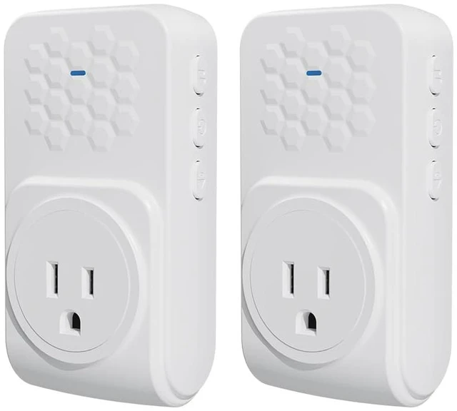 Main image of Surge Protector for Home Appliances, 1800J Single Outlet Wall Mount with Audible Alarm & Voltage Delay Recovery, Over/Under Voltage Cut-Off, 15A 1800W Heavy Duty Plug for Refrigerator, Freezer, PC