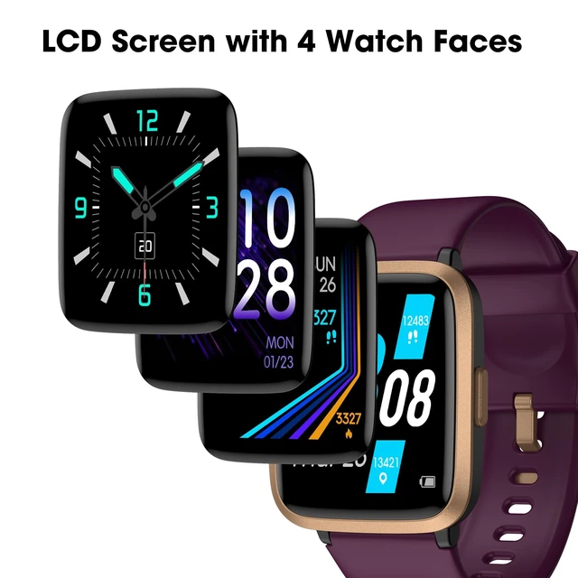 Alt view image 6 of 6 - Smart Watch Fitness Tracker No APP No Phone Needed, Step Counter Watch Waterproof Fitness Tracker,Heart Rate, Blood Oxygen, Sleep Tracker, Pedometer Watch, Step Counter for Walking, Alarm Clock
