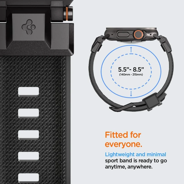Alt view image 3 of 7 - DuraPro Armor for Apple Watch Band, Durable Metal Connector Strap For Apple Watch Ultra 4/3/2/1 49mm, Series 12/11/10 46mm, 9/8/7 45mm, SE3/SE2/SE/6/5/4 44mm, 3/2/1 42mm, Black Edition