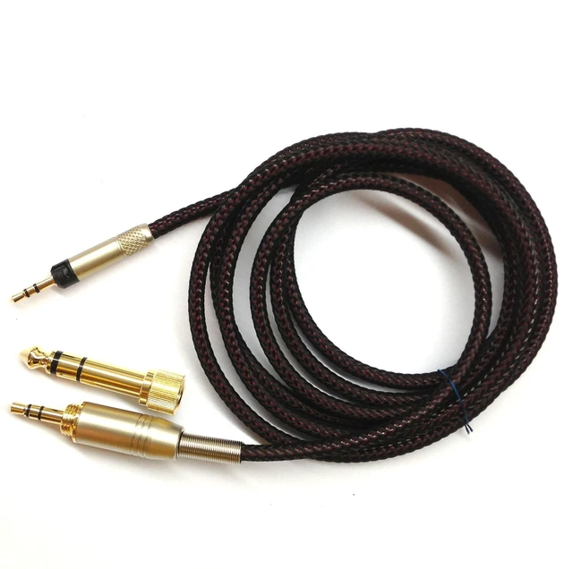 Alt view image 2 of 7 - Replacement Audio Upgrade Cable Compatible with Sennheiser HD598, HD598Cs, HD560s, HD598SE, HD620S, HD400PRO, HD599, HD569, HD579, HD505 Headphones 1.5meters/4.9feet