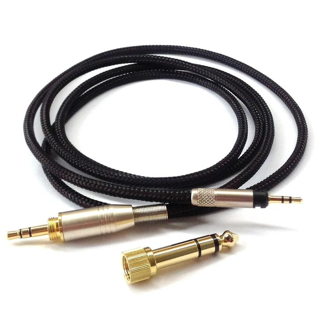 Alt view image 6 of 7 - Replacement Audio Upgrade Cable Compatible with Sennheiser HD598, HD598Cs, HD560s, HD598SE, HD620S, HD400PRO, HD599, HD569, HD579, HD505 Headphones 1.5meters/4.9feet