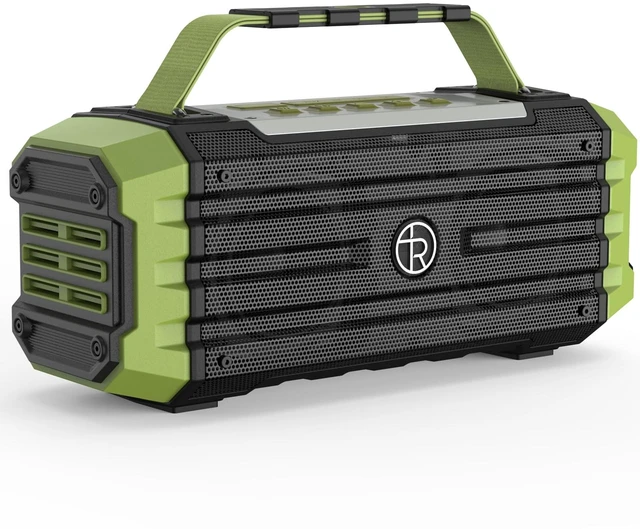 Main image of Portable Bluetooth Speaker 120W Peak 80W Wireless Speakers, TWS Pairing, Deep Bass, Hi-Fi Loud Speaker, IPX6 Waterproof, DSP Sound Boombox for Outdoor, Camping, Party, Beach
