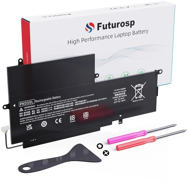 Main image of PK03XL Laptop Replacement 789116-005 788237-2C3 Battery for HP Spectre X360 13-4003DX 13-4002DX 13-4103DX 13-4101DX 13-4102DX 13-4116DX 13-4193DX 13T-4000 13-4005DX for Envy X360 13-Y0XX 13-Y023CL