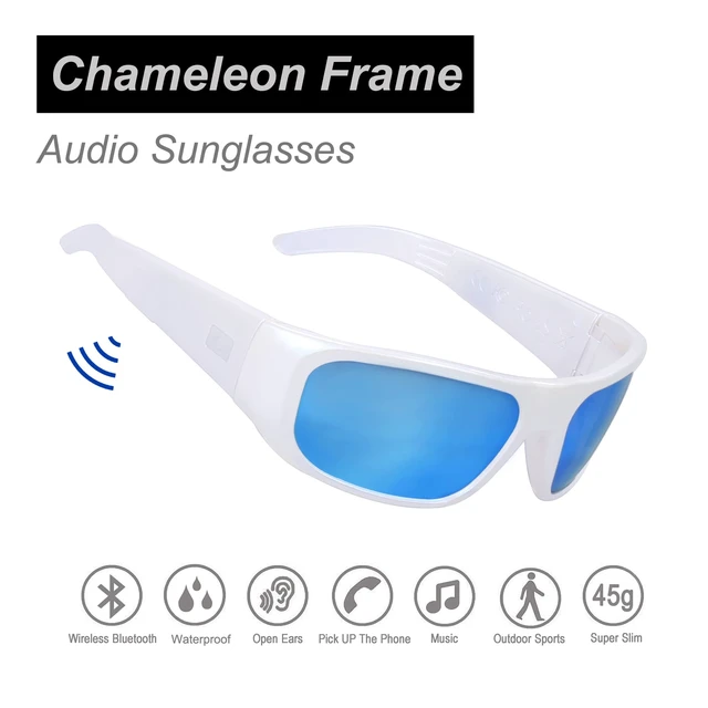 Alt view image 2 of 7 - Sport OpenEar Smart Glasses, ImpactResistant Bluetooth Sunglasses 12H Playtime, HandsFree Calling, Music Playback, Voice Control, Lightweight & AllDay Comfort for Cycling, Hiking & Running