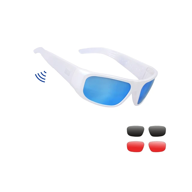 Alt view image 3 of 7 - Sport OpenEar Smart Glasses, ImpactResistant Bluetooth Sunglasses 12H Playtime, HandsFree Calling, Music Playback, Voice Control, Lightweight & AllDay Comfort for Cycling, Hiking & Running