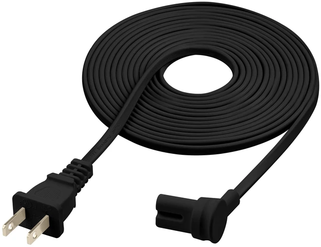 Main image of 25-Foot Power Cord Compatible with Sonos Era 100 and Era 300 Speakers (25-Foot, Black)