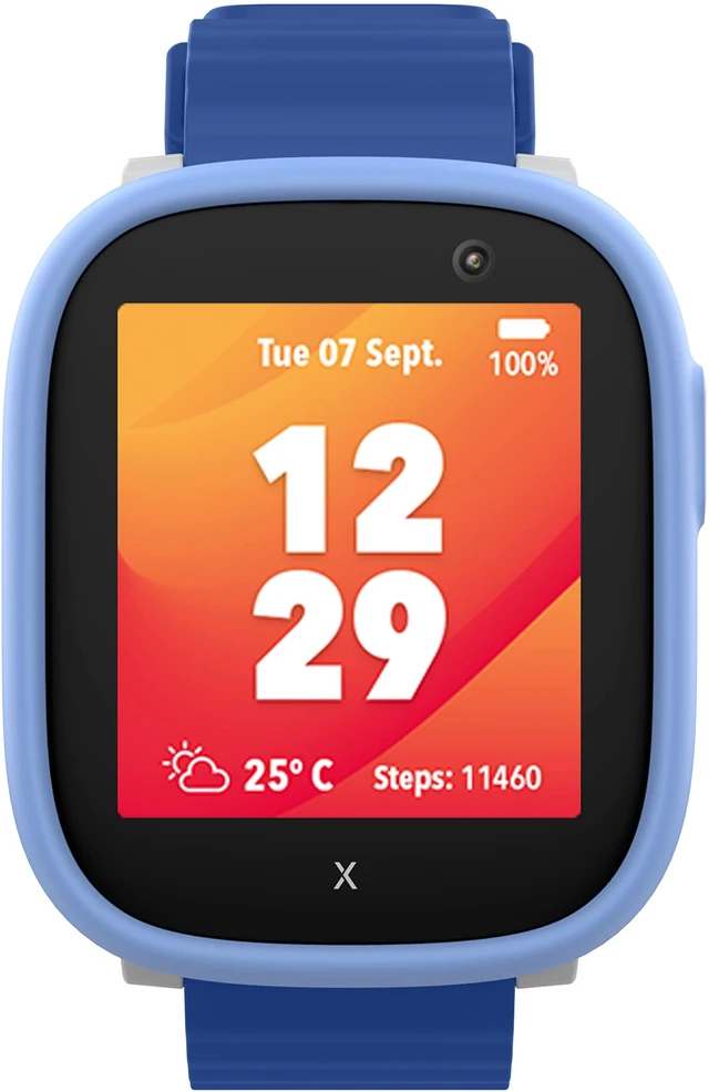 Alt view image 2 of 7 - X6 Play Kids Watch Phone 4G - GPS, SOS, Calls and Messages Calls, Messages, Kids School Mode, SOS Function, GPS Location, Camera and Pedometer (Subscription Required) (Blue)