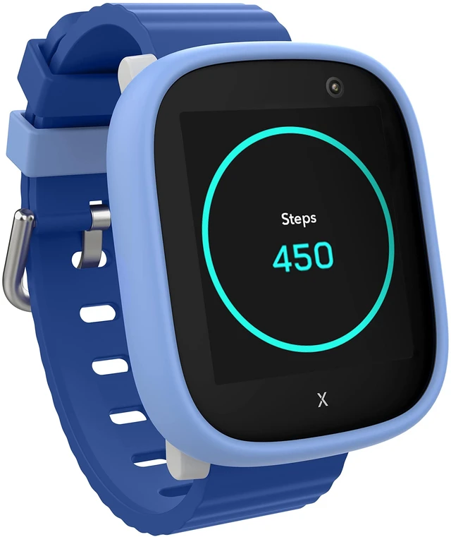 Alt view image 3 of 7 - X6 Play Kids Watch Phone 4G - GPS, SOS, Calls and Messages Calls, Messages, Kids School Mode, SOS Function, GPS Location, Camera and Pedometer (Subscription Required) (Blue)