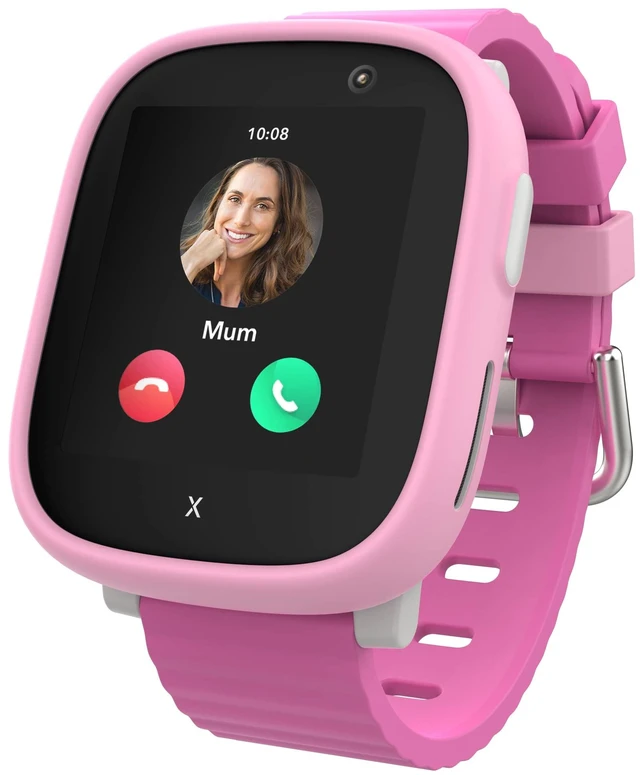 Main image of X6 Play Kids Watch Phone 4G - GPS, SOS, Calls and Messages Calls, Messages, Kids School Mode, SOS Function, GPS Location, Camera and Pedometer (Subscription Required) (Pink)