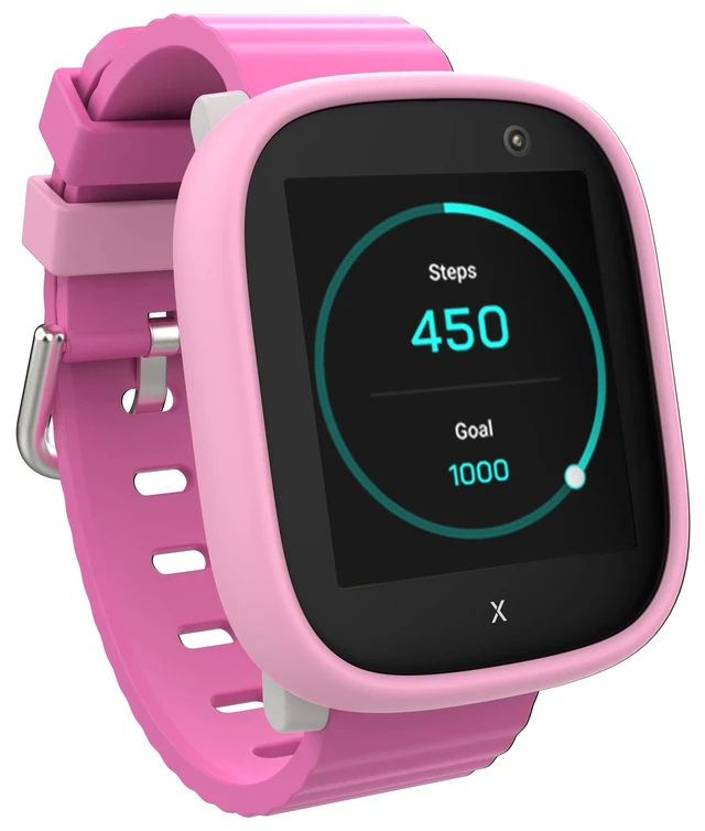 Alt view image 3 of 7 - X6 Play Kids Watch Phone 4G - GPS, SOS, Calls and Messages Calls, Messages, Kids School Mode, SOS Function, GPS Location, Camera and Pedometer (Subscription Required) (Pink)