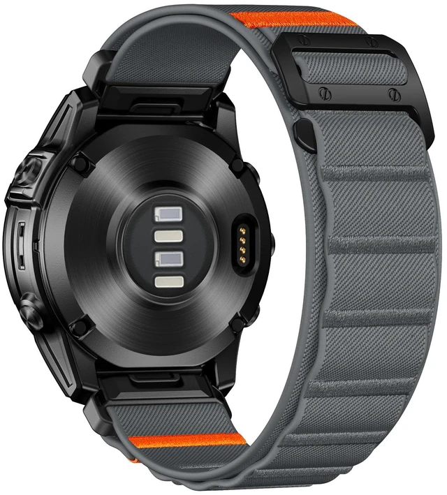 Main image of Sport 26mm Quick Fit Compatible with Garmin Fenix 6x Watch Band Rugged Soft Stretchy Outdoor Loop Strap with G-Hook For Fenix 9 8 51mm/7X/5X Plus,Tactix/Epix Pro2 51mm/Instinct 2X,Tactix 8