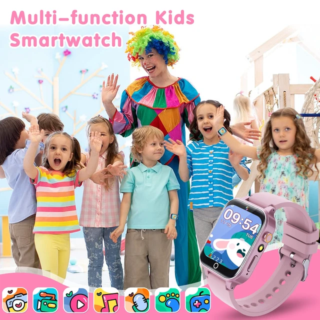 Alt view image 3 of 7 - Kids Smart Watch, 26 Games HD Touch Screen Camera Alarm Clock Music Player Puzzle Game Toys, Kids Watch for Boys Girls 4-12 Years Old