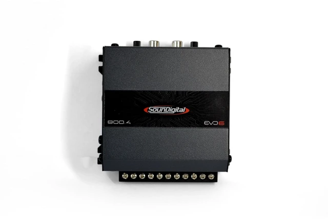 Main image of 800.4 Evo6 Class D 4 Channel 4 Ohms Amplifier Module - Channel 2 Ohms Bridge 4 Ohms - Sd 800w Rms 4c Power Car Sound Car Truck Pickup SUV 800 Wrms 800.4-4 Sd800.4 Evo 6