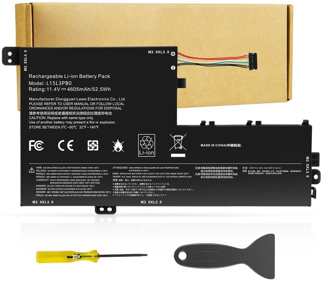 Main image of L15L3PB0 L15M3PB0 Laptop Battery Replacement for Lenovo Flex 5 1570 1470 IdeaPad 320S-14IKB 320S-15ABR 320S-15AST 320S-15IKB 320S-15ISK 520S-14IKB Series L15M3PB0 Type-A