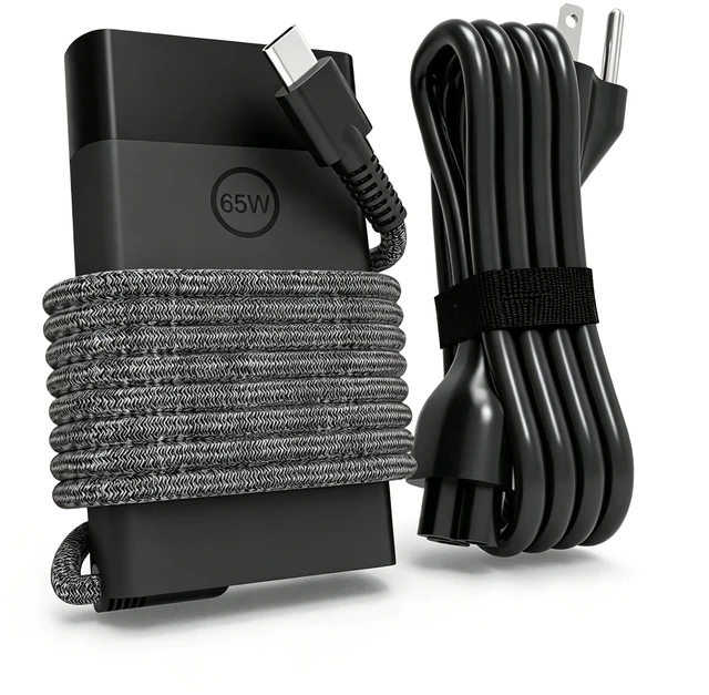 Main image of New Slim 65W USB C Laptop Charger for HP Envy X360 Computer Power Cord for HP OmniBook, EliteBook, Spectre X360, Elite x2, ProBook, Zbook, Chromebook Series Type C AC Adapter
