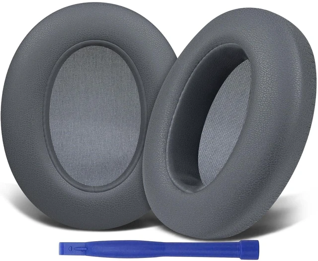 Main image of Earpads Cushions Replacement for Sony WH-XB910 XB910N Extra Bass Noise Cancelling Headphones, for Sony WHXB910N Headset, Ear Pads with Soft Protein Leather, Noise Isolation Foam - Grey