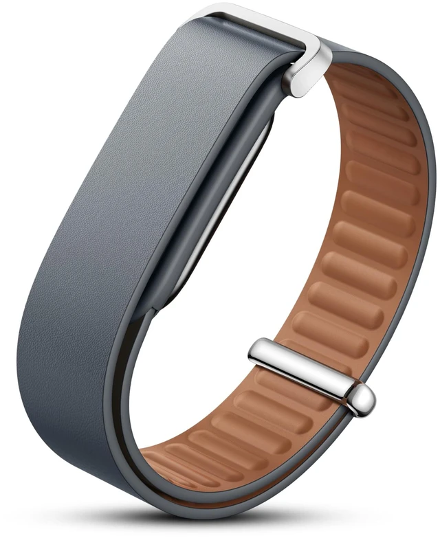 Main image of Top-Grain Cowhide Leather Band Compatible with Google Fitbit Air, Genuine Leather Replacement Strap, Soft Comfortable Wristband for Men and Women