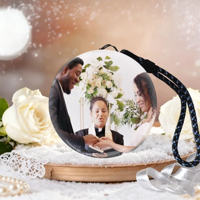 Alt view image 7 of 7 - Memory Orb Video Player 2.7" HD Screen, No App/WiFi (USB Upload), 4GB Digital Frame, Rechargeable Crystal Ball Keepsake for Wedding, Ultrasound, Pet Memorial & Valentine's Gift (White)